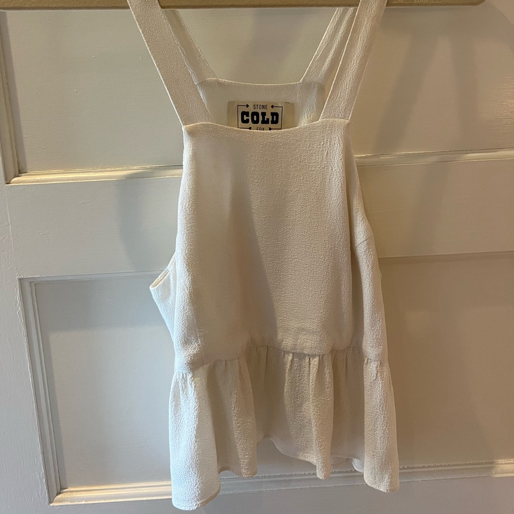 Stone Cold Fox white flowy top